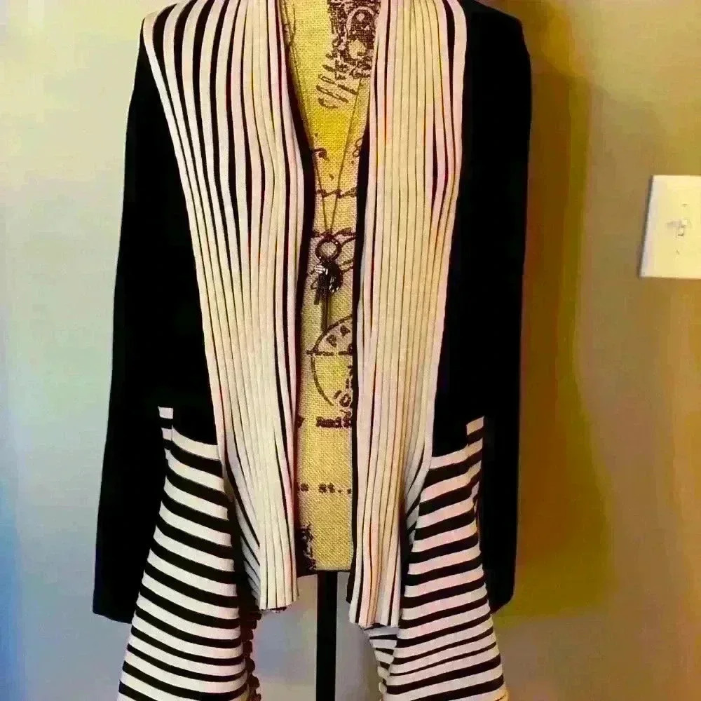 Cardigan flare sides